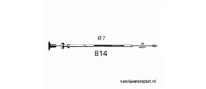 Ultraflex stopkabel B14, 3,7 meter