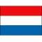 Vlag Nederland, 30 x 45 cm