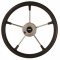 Stuurwiel zwart model KS36, diameter 360 mm